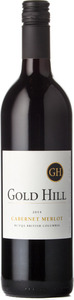 Gold Hill Winery Cabernet Merlot 2014, Okanagan Valley Bottle