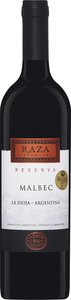 Raza Malbec Reserva 2013 Bottle