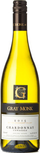Gray Monk Unwooded Chardonnay 2014, BC VQA Okanagan Valley Bottle