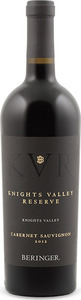 Beringer Knights Valley Reserve Cabernet Sauvignon 2013, Knights Valley, Sonoma County Bottle