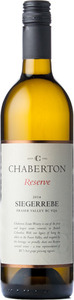 Chaberton Reserve Siegerrebe 2015, Fraser Valley Bottle