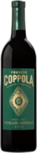Francis Coppola Diamond Collection Green Label Syrah Shiraz 2013, California Bottle