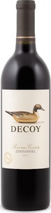 Decoy Zinfandel 2014, Sonoma County Bottle
