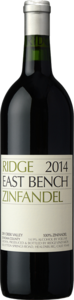 Ridge Vineyards East Bench Zinfandel 2014 Bottle