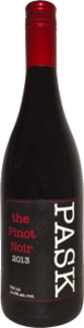 Pask The Pinot Noir 2013 Bottle