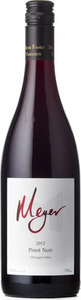Meyer Family Vineyards Pinot Noir 2014, Okanagan Valley Bottle