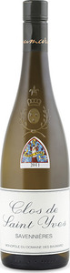 Domaine Des Baumard Clos De Saint Yves Savennières 2014 Bottle
