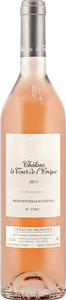 Château La Tour De L'évêque Rosé 2015, Harvested By Hand, Ac Côtes De Provence Bottle