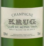 Krug Clos Du Mesnil Blanc De Blancs Brut Champagne 2002 Bottle