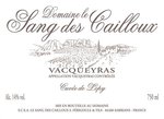 Domaine Le Sang Des Cailloux Cuvée De Lopy Vacqueyras 2012 Bottle