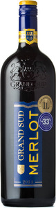 Grand Sud Merlot 2015, Vin De Pays D'oc Bottle