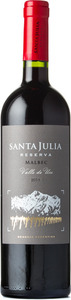 Santa Julia Reserva Malbec 2015, Mendoza Bottle