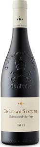 Château Sixtine Châteauneuf Du Pape 2013, Ac Bottle