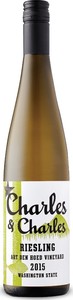 Charles & Charles Art Den Hoed Vineyard Riesling 2015, Washington State Bottle