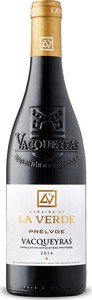 Domaine De La Verde Prélude Vacqueyras 2014, Ap Bottle