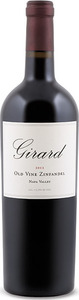 Girard Old Vine Zinfandel 2014, Napa Valley Bottle