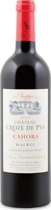 Château Croze De Pys Prestige Malbec Cahors 2012, Ac Bottle