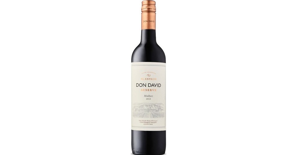 Don David Malbec Reserva 2015 Expert wine ratings and wine reviews by