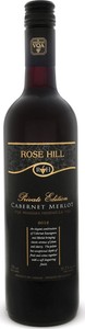 Rose Hill Cabernet Merlot Private Edition 2015, Niagara Peninsula VQA Bottle