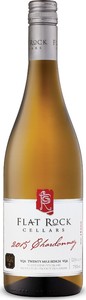 Flat Rock Chardonnay 2015, VQA Twenty Mile Bench Bottle
