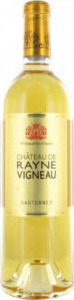 Château De Rayne Vigneau 2013, Ac Sauternes Bottle