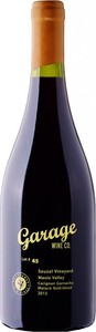 Garage Wine Co. Lot #45 Carignan Field Blend Sauzal Vineyard 2013 Bottle