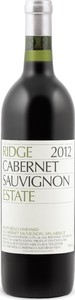 Ridge Estate Cabernet Sauvignon 2013, Monte Bello Vineyard, Santa Cruz Mountains Bottle
