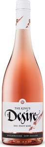 The King's Desire Pinot Rosé 2016, Marlborough, South Island Bottle