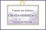Francois Villard Comme Une Evidence 2015, Crozes Hermitage Bottle