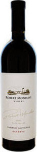 Robert Mondavi Reserve Cabernet Sauvignon 1998, Napa Valley Bottle