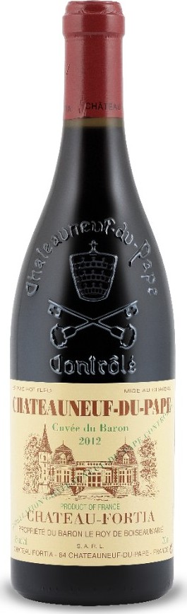 Château Fortia Cuvée Du Baron Châteauneuf Du Pape 2013 - Expert wine ...