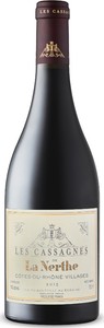 Les Cassagnes De La Nerthe Côtes Du Rhône Villages 2015, Ac Bottle