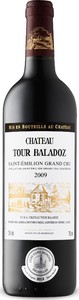 Château Tour Baladoz 2009, Ac St émilion Grand Cru Bottle