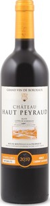 Château Haut Peyraud 2012, Ac Blaye Côtes De Bordeaux Bottle