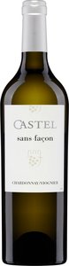 Castel Sans Façon Chardonnay Viognier 2016, Pays D'oc Bottle