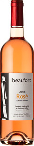 Beaufort Rosé 2016, Vancouver Island Bottle