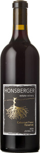 Honsberger Cabernet Franc Reserve 2014, Niagara Peninsula Bottle