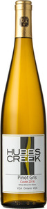 Hubbs Creek Pinot Gris Cuvée 2016, Prince Edward County Bottle