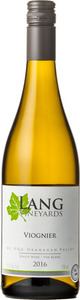 Lang Vineyards Viognier 2016, Okanagan Valley Bottle
