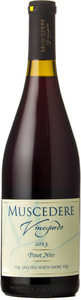Muscedere Pinot Noir 2013, VQA Lake Erie North Shore Bottle