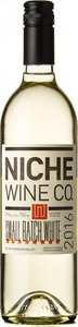 Niche Small Batch White 2016, Okanagan Valley Bottle