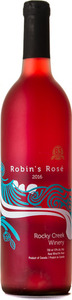 Rocky Creek Winery Robin's Rosé 2016, Vancouver Island Bottle