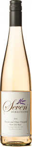 Seven Directions Pinot Noir Rosé Tractor And Vines 2016, Okanagan Valley Bottle
