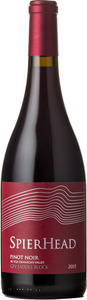 Spearhead Pinot Noir Gfv Saddle Block 2015, Okanagan Valley Bottle