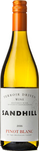 Sandhill Terroir Driven Pinot Blanc 2016, Okanagan Valley Bottle