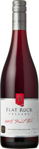 Flat Rock Cellars Pinot Noir 2014, Twenty Mile Bench Bottle