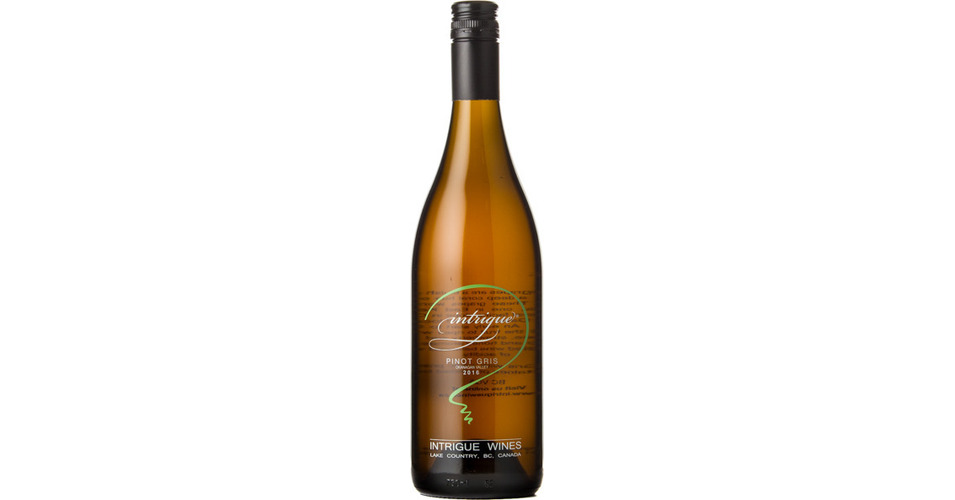 Intrigue Wines Pinot Gris 2016 Expert wine ratings and wine reviews by WineAlign