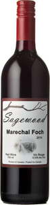 Sagewood Winery Marechal Foch Sagewood Vineyard 2014 Bottle