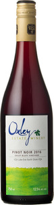 Oxley Estate Winery Pinot Noir Oxley Bluff Vineyard 2016, Lake Erie North Shore Bottle