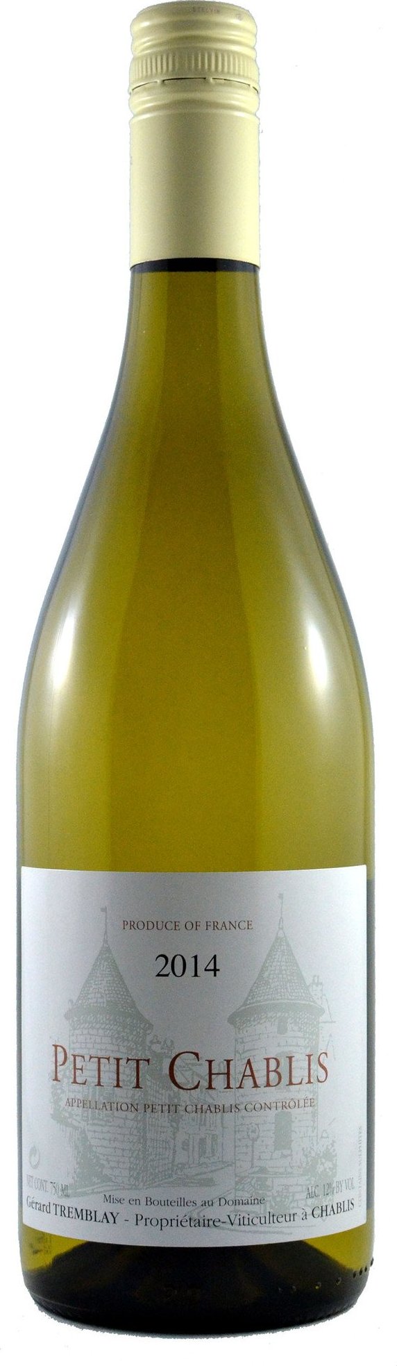 Domaine Gérard Tremblay Petit Chablis 2015 Expert wine ratings and